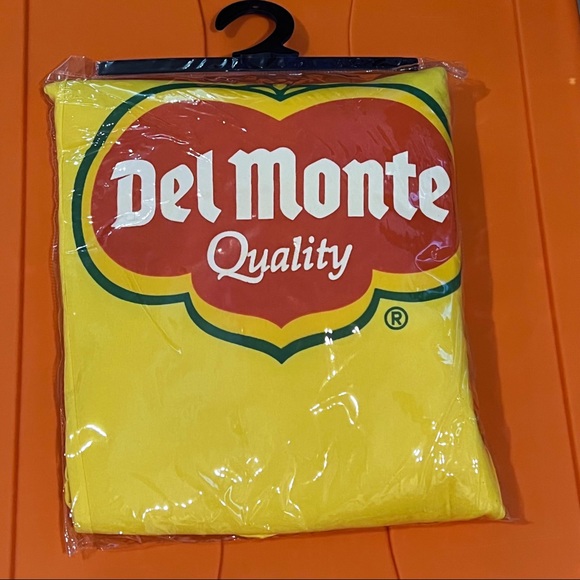 DEL MONTE BANANA 🍌 🎃 Halloween 🎃 Adult 1 size fits all COSTUME Men Women NEW - Picture 2 of 3